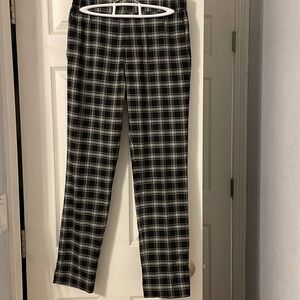 Men’s Topman plaid dress pants.
